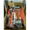 Image 2 : BOX OF ASSORTED KITCHEN ITEMS INCLUDING; ROAST/TURKEY LIFTERS, CHEESE SLICERS, DELUXE DOUBLE MELON