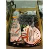 Image 2 : BOX OF ASSORTED KITCHEN ITEMS INCLUDING; CHOCOLATE MOLDS, TEA & SPICE INFUSERS, MUFFIN PAN & MORE