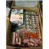 Image 2 : BOX OF ASSORTED KITCHEN ITEMS INCLUDING; GRATERS, DELUXE CHERRY PITTER, TOMATO SLICER & MORE
