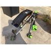 Image 2 : 2 WHEEL RAMPS & 4 ELECTRIC WEED WHACKERS FOR PARTS & REPAIR