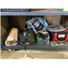 Image 2 : ASSORTED OUTDOORS ITEMS INCLUDING; COOLERS, SLEEPING BAG, AIR PUMP & MORE