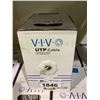 Image 2 : 9 BOXES OF VIVO UTP CABLE