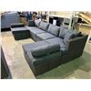 Image 2 : SARAH GREY U-SHAPE 122"W PATIO SET