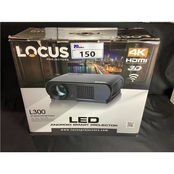 Locus Projectors LOCUS PROJECTORS LED ANDRIOD SMART PROJECTOR MODEL L300 - Able Auctions