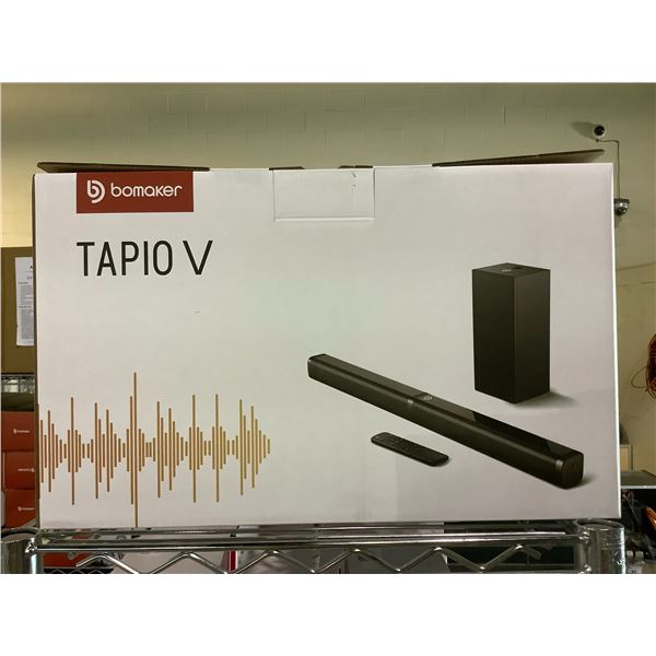 *NEW* BOMAKER TAPIO V 2.1 SOUND BAR & SUBWOOFER