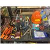 Image 2 : ASSORTED TOOLS, FLASHLIGHT, HARD HAT AND MORE