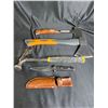 Image 1 : ASSORTED HATCHETS, AXES, AND KNIFE