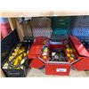 Image 2 : 2 TOOLBOXES WITH CONTENTS, BLACK & DECKER JIGSAW, MASTERCRAFT HEAT GUN AND MAKITA DRILL SET
