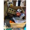 Image 2 : BINS OF HARDWARE, PAINTBRUSHES, CABLES AND MORE