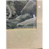 Image 2 : FRAMED PRINT TITLED "MOUNTAIN GOAT AT KAKWA" BY ROBERT BATEMAN 17X14"