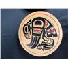 Image 2 : CLARENCE WELLS NORTHWEST COAST FIRST NATIONS WOODEN KEEPSAKE LIDDED BOX & "RAVEN LIGHT" BY