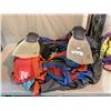 Image 1 : FLY FISHING FLOAT TUBE WITH PAIR OF TROPHY XL ONE SIZE FITS ALL FINS