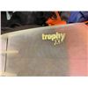 Image 2 : FLY FISHING FLOAT TUBE WITH PAIR OF TROPHY XL ONE SIZE FITS ALL FINS