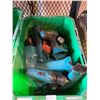 Image 2 : ASSORTED TOOLS INCLUDING; MAKITA HAND TOOLS, PRESSURE GAUGES, HAND AXES & MORE