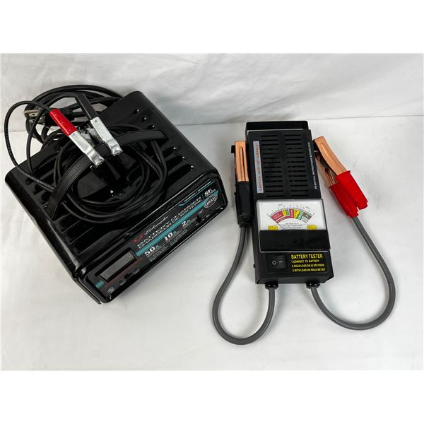 Schumacher Automatic Battery Charger and Tester