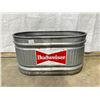 Image 1 : Galvanized Budweiser Beer Tub