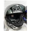 Image 5 : 3 - HJC Helmets with 4 extra face shields and Teknic Racing Gloves