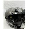 Image 7 : 3 - HJC Helmets with 4 extra face shields and Teknic Racing Gloves