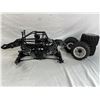 Image 1 : RC Car Frame with 4 tires and rims
