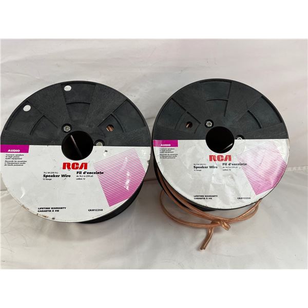 RCA Speaker Wire