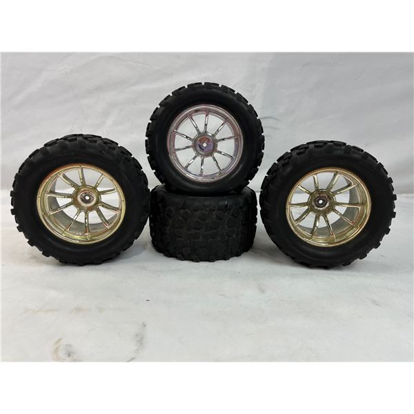 Set of 4 RC Car Wheels