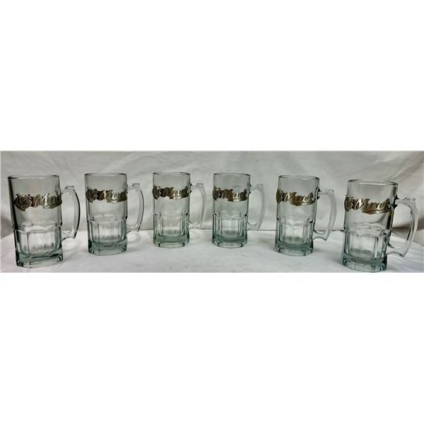 Set of 6 Mack Beer Mugs