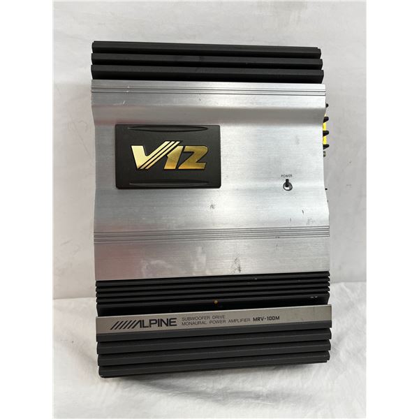 Alpine mrv-100m subwoofer Drive
