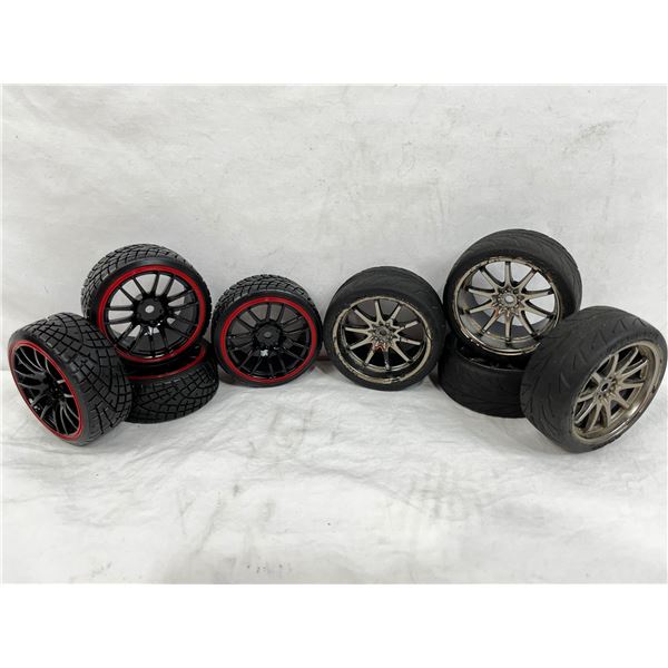 RC Tires and Rims Lot