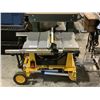 Image 1 : DEWALT 10" TABLE SAW MODEL DW744