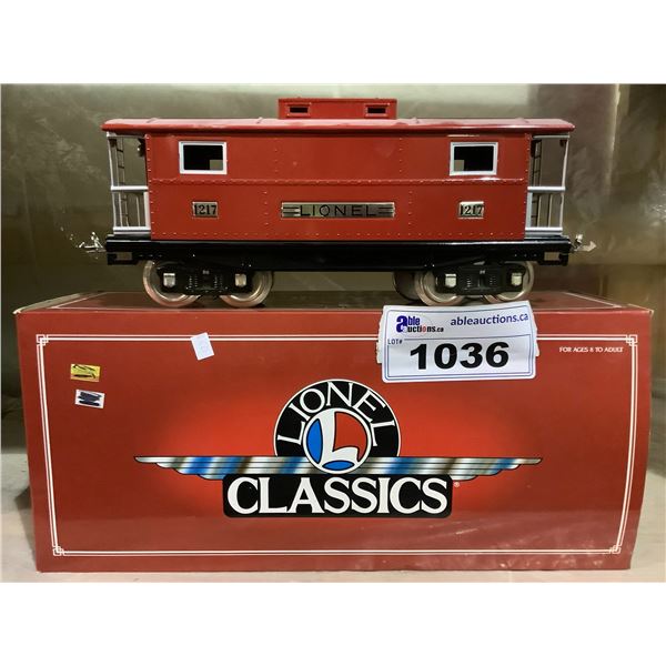 *NEW* LIONEL CLASSICS ELECTRIC 200 SERIES CABOOSE