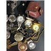 Image 2 : 13 ASSORTED WATCHES (POCKET & CLIP ON)