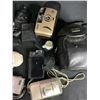 Image 2 : BIN OF ASSORTED CAMERAS AND MORE