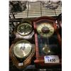 Image 2 : ASSORTED WALL CLOCKS & BAROMETERS