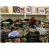 Image 1 : ASSORTED GLASS AND CRYSTAL WARE, SILVER PLATED ITEMS, & MORE