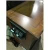 Image 2 : SIDE TABLE WITH USB AND 3 PRONG OUTLETS
