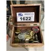 Image 1 : BOX OF ASSORTED COINS