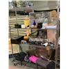 Image 1 : ENTIRE RACK (RACK NOT INCLUDED) OF ASSORTED BAGS, HAIR TOOLS AND AND HOME DECOR