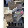 Image 2 : PALLET OF STORAGE LOCKER CONTENTS INCLUDING; CAT TOWER, BIG FUN BOWLING SET, WIRELESS EARBUDS &
