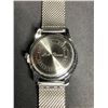 Image 2 : NEW MEN'S LA BANUS SKELETON DIAL WATCH WITH SHARK MESH STAINLESS STEEL STRAP, SILVER COLOUR