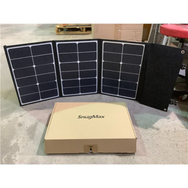 *NEW* SNUGMAX 60W FOLDABLE SOLAR PANEL CHARGER