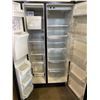 Image 2 : FRIGIDAIRE GALLERY SERIES STAINLESS AND BLACK SIDE BY SIDE FRIDGE WITH WATER AND ICE DISPENSER
