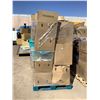 Image 2 : PALLET OF ASSORTED STORAGE LOCKER CONTENTS INCLUDING; CLOTHING, KNICKKNACKS, TOTES & MORE