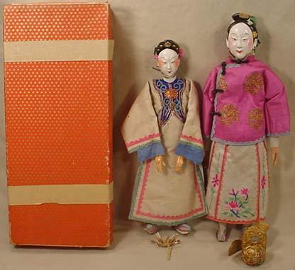 antique oriental dolls