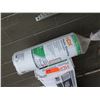 Image 2 : HDX Plastic Sheeting: Roll Clear 10' x25" & Box  Black 20'x100'