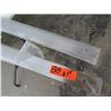 Image 2 : Qty 2 Stainless Stee Barn Door Hardware Rails 8'L