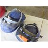 Image 2 : Qty 2 Clear Face Shield Safety Helmets