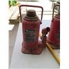 Image 2 : Qty 2 Husky 20 Ton Hydraulic Bottle Jacks