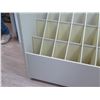 Image 2 : Rolling White 21 Section Blueprint Document Tube Holder w/ Side Handles