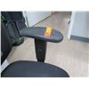 Image 8 : Qty 2 Rolling Black Office Arm Chairs w/ Upholstered Seats & Mesh Back
