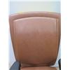 Image 2 : Steelcase Rolling Brown Executive Office Arm Chair w/ Upholstered Seat & Back 4605331U